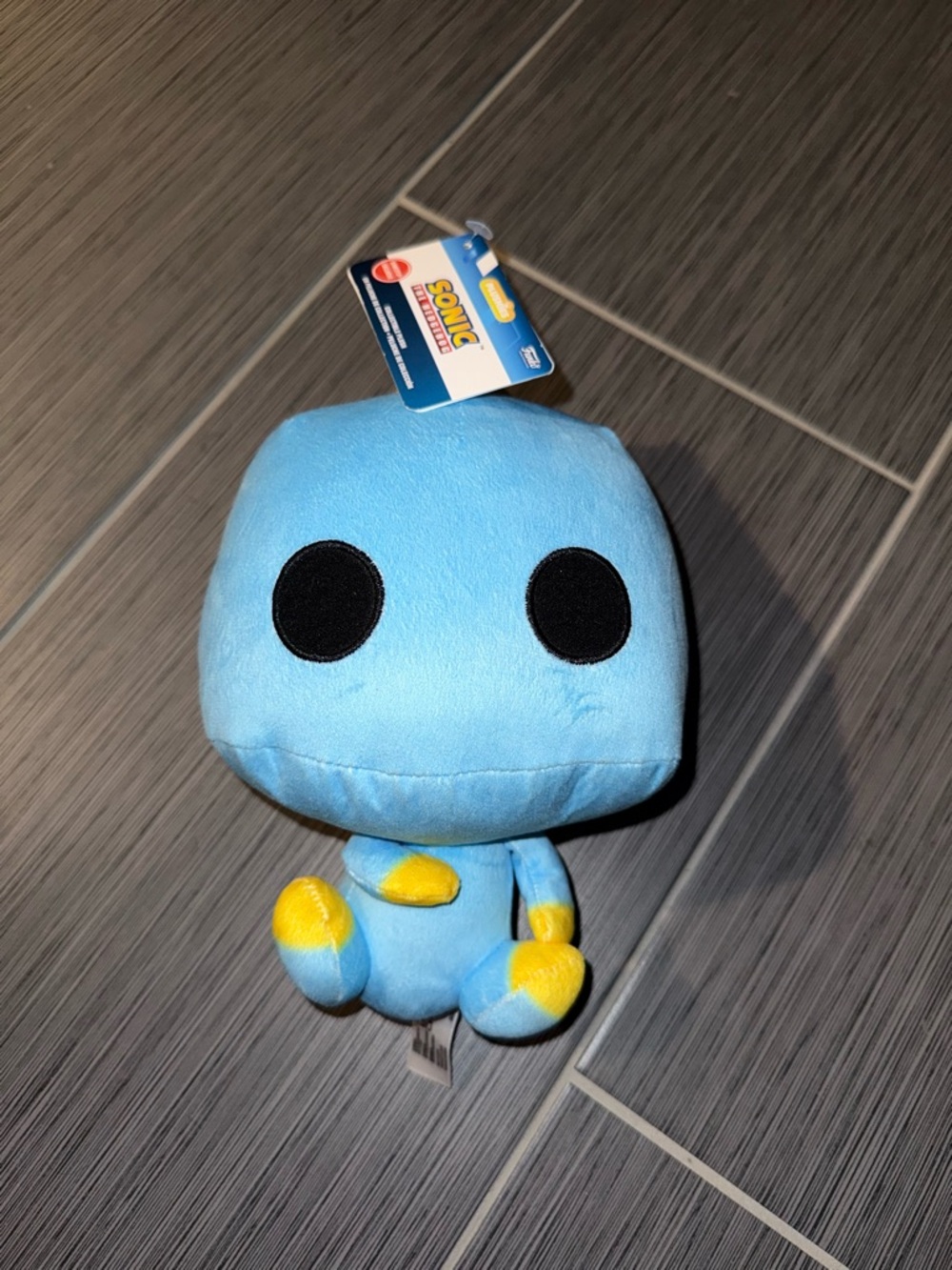 Funko Blue Chaos Chao Plush with Yellow Accents Sonic Hedgehog New with tags